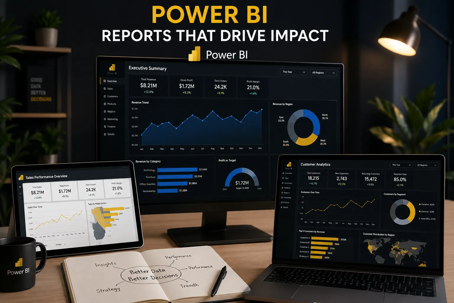 Reports that drive impact
